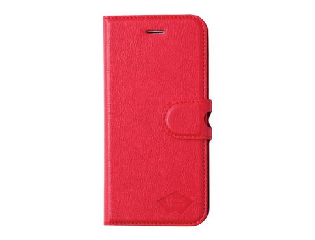 Funda Folio para iPhone 6 Plus MOSAIC THEORY Piel Rojo