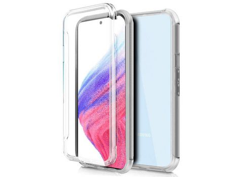Funda para Samsung Galaxy A53 5G COOL ACCESORIOS Silicona Transparente