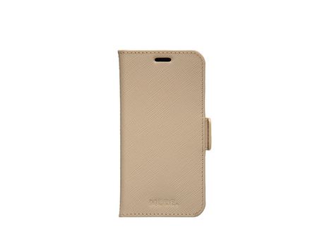 Funda Folio para iPhone 12/12 Mini DBRAMANTE1928 Piel Beige