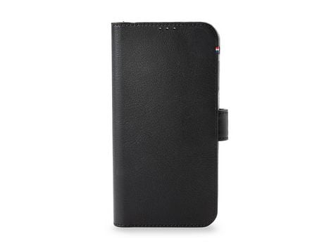 Funda Folio para iPhone 13 Pro DECODED Piel Negro