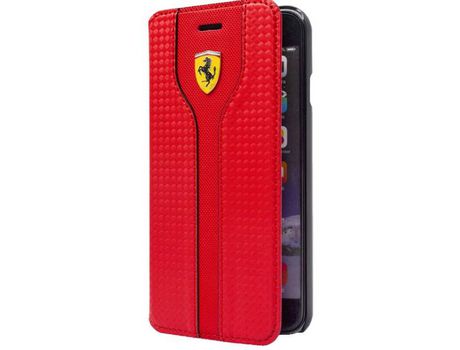 Funda Folio para iPhone 6 FERRARI Piel Amarillo