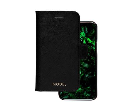 Funda Folio para iPhone 12/12 Mini DBRAMANTE1928 Piel Negro