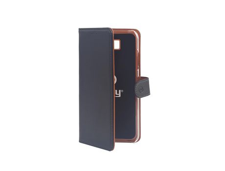 Funda Folio para Samsung CELLY Piel Negro