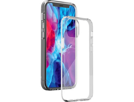 Funda para iPhone 12/12 Mini BIGBEN CONNECTED Piel Sintética Transparente
