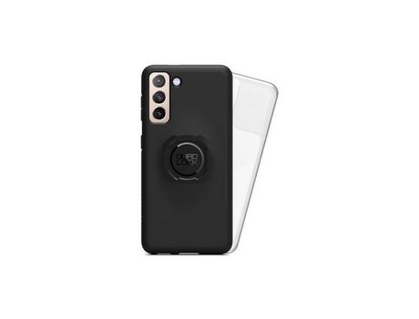Funda para Samsung Galaxy S21+ QUAD LOCK Piel Sintética Gris