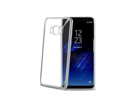 Funda para Samsung Galaxy S8+ CELLY Goma Transparente