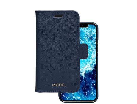 Funda Folio para iPhone 12/12 Mini DBRAMANTE1928 Piel Azul