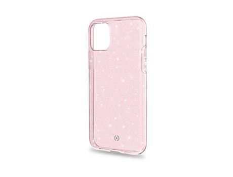 Funda para iPhone 11 Pro CELLY Piel Sintética Rosa