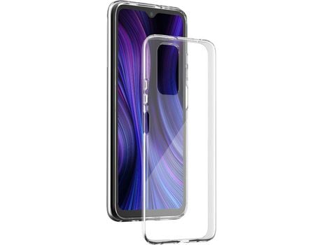 Funda para Xiaomi Redmi 9T BIGBEN CONNECTED Piel Sintética Transparente