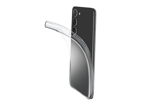Funda para Samsung Galaxy S23+ CELLULARLINE Goma Transparente