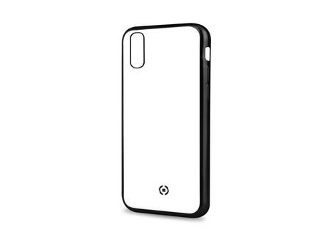 Funda para iPhone XS Max CELLY Piel Sintética Negro