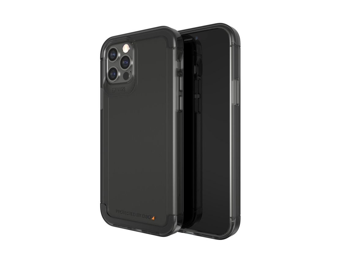 Funda para iPhone 12 GEAR4 Plástico Gris