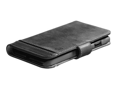 Funda Folio para iPhone 14 CELLULARLINE Piel Negro