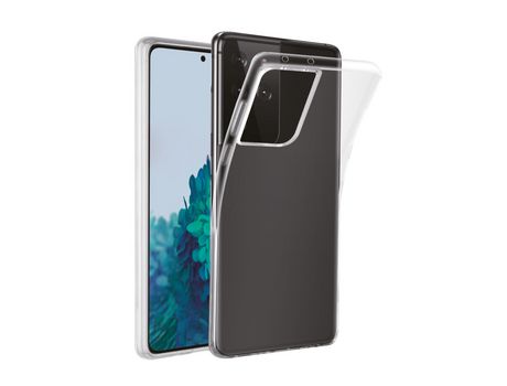 Funda para Samsung Galaxy S21 Ultra VIVANCO Piel Sintética Transparente