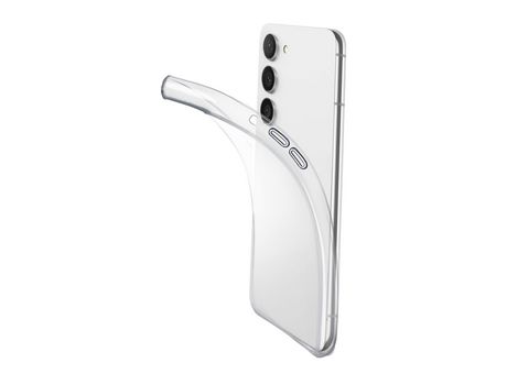 Funda para Samsung Galaxy S23+ CELLULARLINE Goma Transparente
