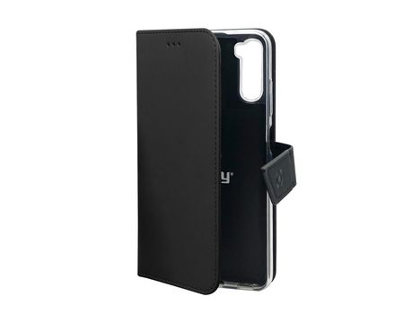 Funda Folio para Samsung CELLY Piel Negro