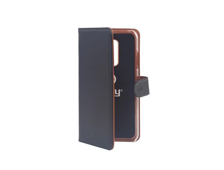Funda Folio para iPhone 11 CELLY Piel Negro