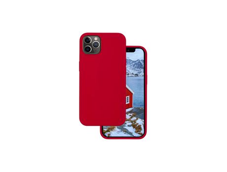 Funda para iPhone 12 DBRAMANTE1928 Plástico Rojo