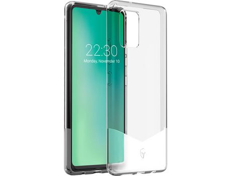 Funda para Samsung Galaxy A42 5G BIGBEN CONNECTED Piel Sintética Transparente
