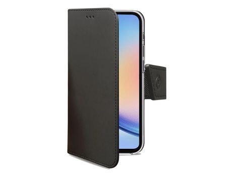 Funda para Samsung Galaxy A34 5G CELLY Piel Negro