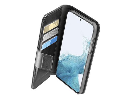 Funda Folio para Samsung Galaxy S23+ CELLULARLINE Piel Negro