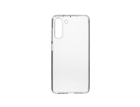 Funda para Samsung Galaxy S21 ESTUFF Piel Sintética Transparente