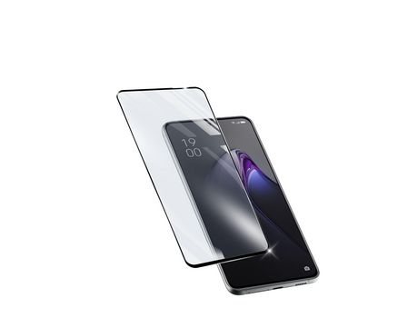 Protector de Pantalla para Oppo CELLULARLINE Vidrio Templado Negro