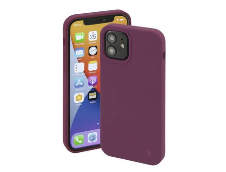 Funda para iPhone 12 HAMA Piel Sintética Rojo