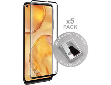 Protector de Pantalla para Huawei P40 Lite FORCE GLASS Negro