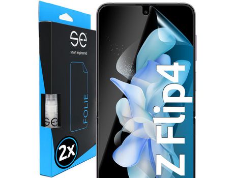 Protector de Pantalla para Samsung Galaxy Z Flip 4 SMART ENGINEERED Piel Sintética Transparente