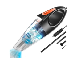 Aspiradora de coche con 5800 Pa/150 W/12 V, apta para coches con luz LED.