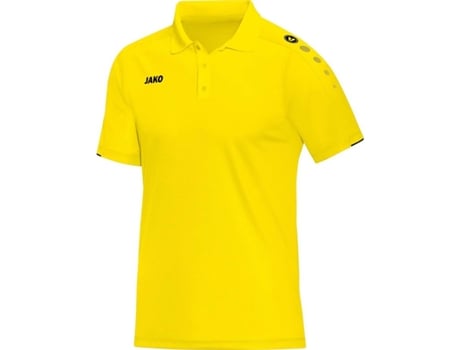 Polo para Hombre JAKO Classico Amarillo para Multideportes (3XL)