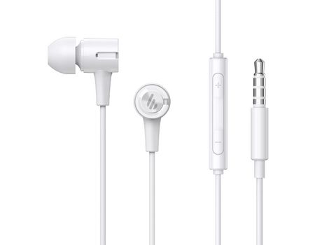 Auriculares EDIFIER P205 (In-Ear - Micrófono - Blanco)