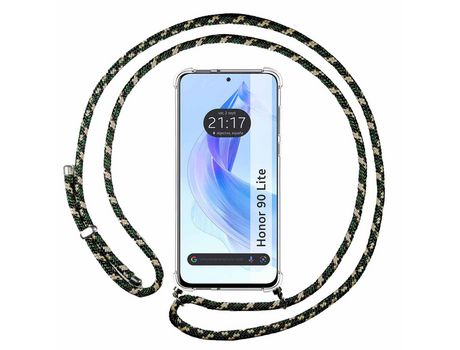Funda para Honor 90 lite 5G TUMUNDOSMARTPHONE de Silicona con Diseño-Verde