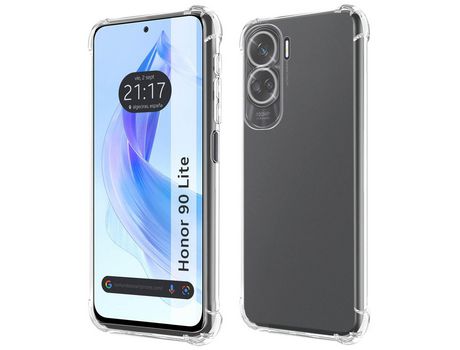 Funda para Honor 90 lite 5G TUMUNDOSMARTPHONE de Silicona con Diseño-Transparente
