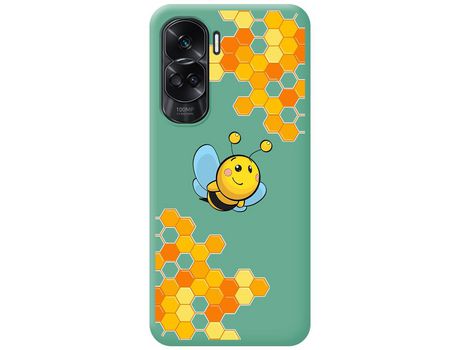 Funda para Honor 90 lite 5G TUMUNDOSMARTPHONE de Silicona con Diseño-Verde