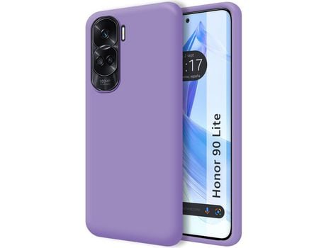 Funda para Honor 90 lite 5G TUMUNDOSMARTPHONE de Silicona con Diseño-Morado