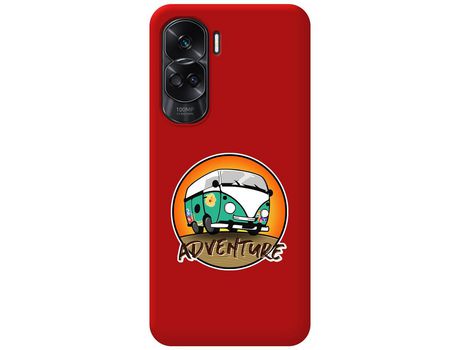 Funda para Honor 90 lite 5G TUMUNDOSMARTPHONE de Silicona con Diseño-Rojo