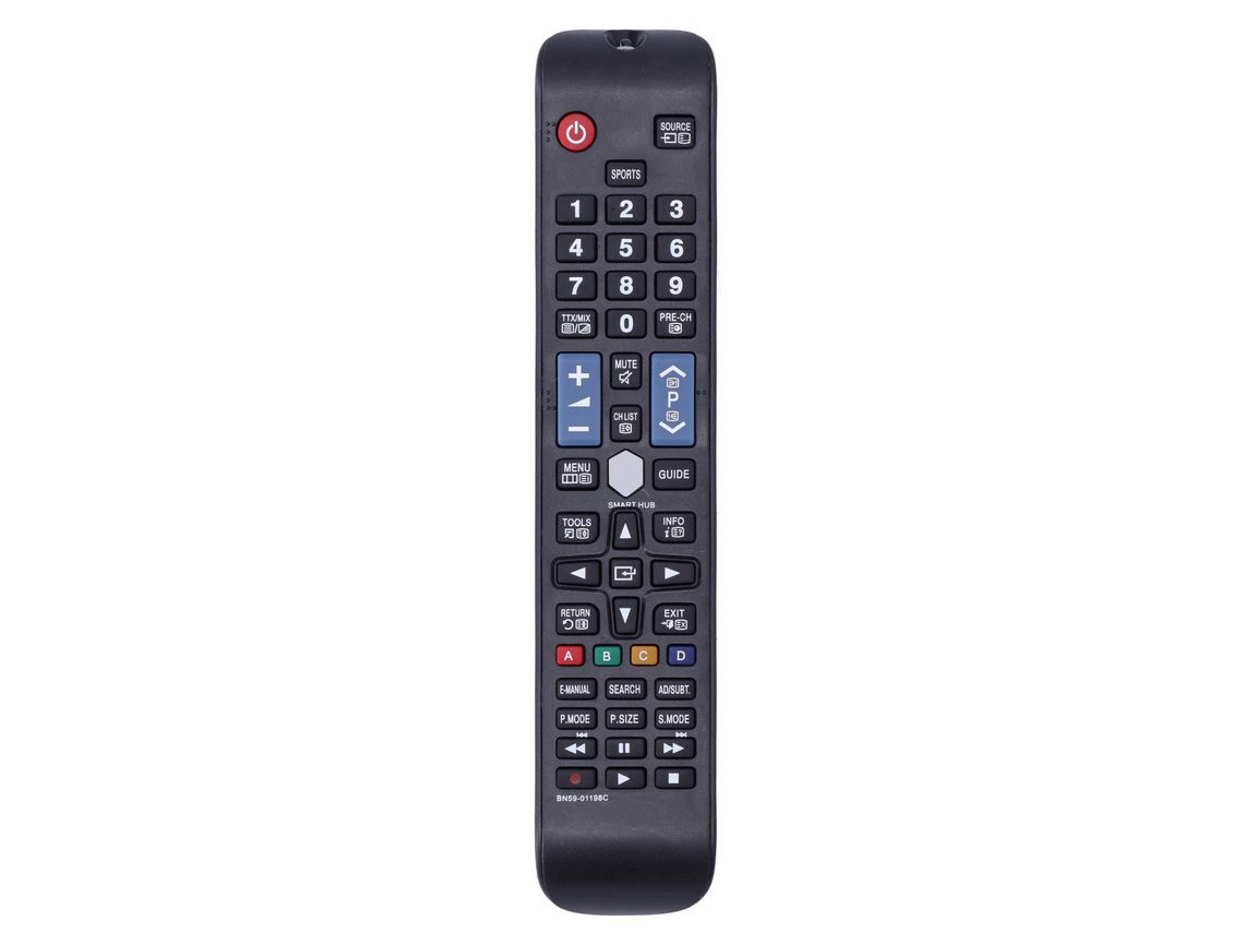 Mando de para TV SAMSUNG BN5901198B BN5901198A, alça em ABS + silicone