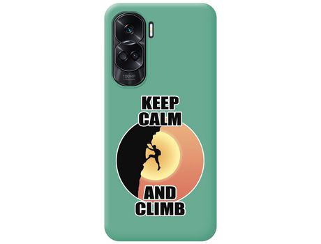 Funda para Honor 90 lite 5G TUMUNDOSMARTPHONE de Silicona con Diseño-Verde