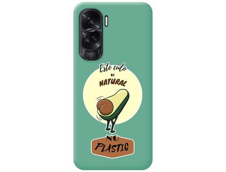 Funda para Honor 90 lite 5G TUMUNDOSMARTPHONE de Silicona con Diseño-Verde