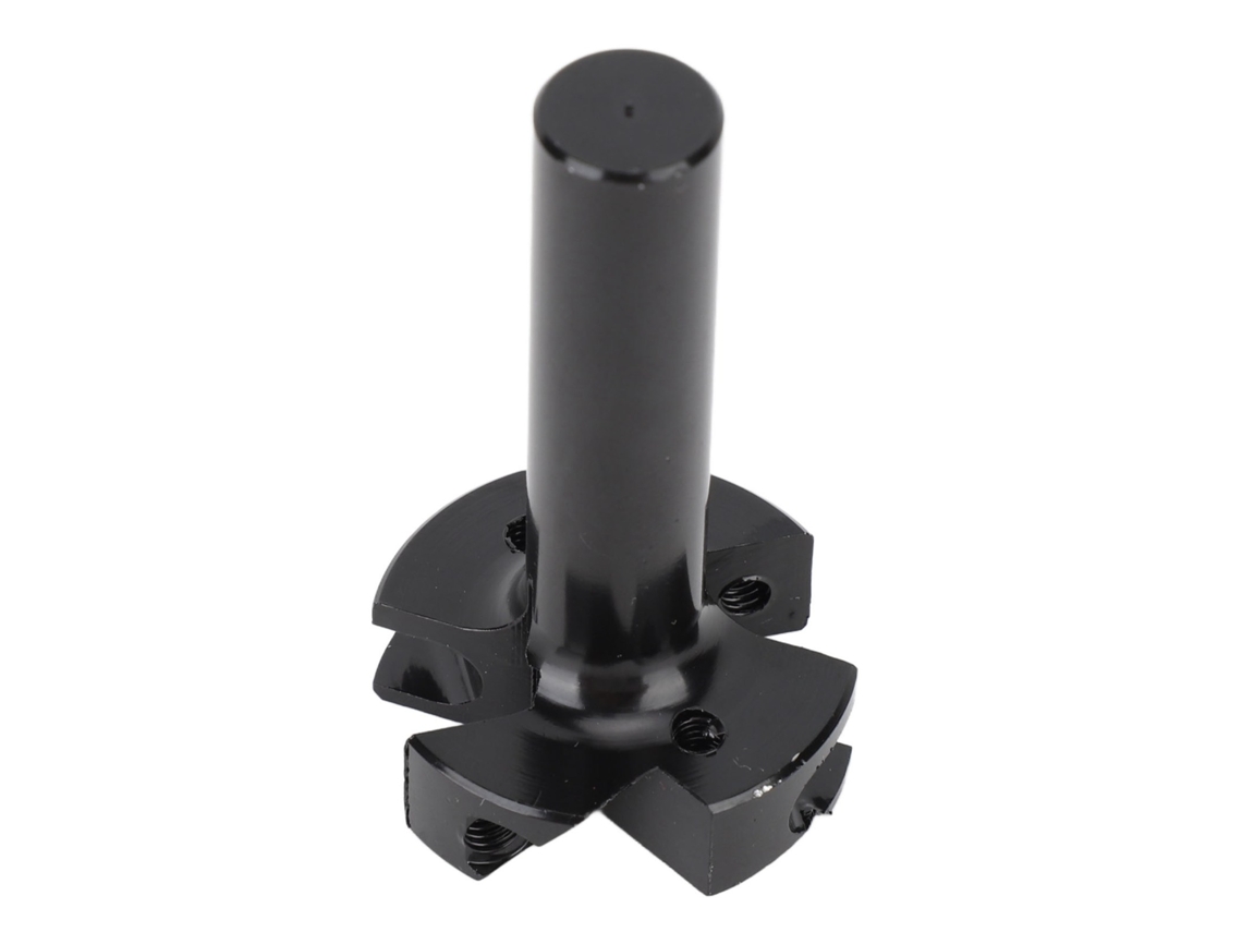 Broca para fresadora para aplanar laminados, 4 hojas, cemento de carburo, 1/4''
