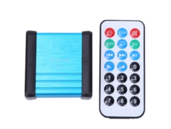 Preamplificador Receptor Audio Hf54 Con Bluetooth Tarjeta Tf Usb Decodificación Y Control Remoto