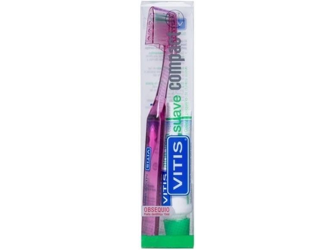 Kit VITIS Vits Compact Soft +Aloe Vera Dentifrico (15 ml)