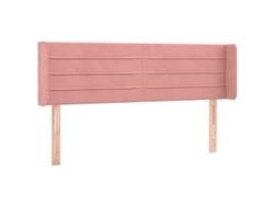Maison Exclusive - Cabecero De Terciopelo Rosa 147x16x78/88 Cm