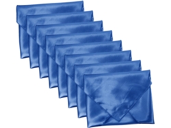 Juego De 8 Servilletas De Satén Lavables A Máquina Para Cenas Y Fiestas.