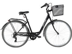Bicicleta Urbana OTTE Nebula con Cesta 28'' (Negro)