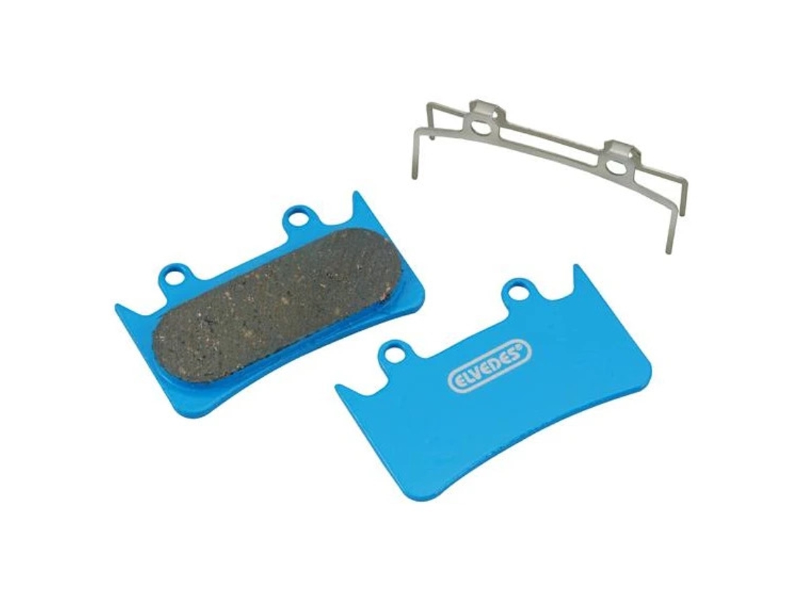 Par de pastillas de freno orgánicas para bicicleta Elvedes Hope Six Pot Mono