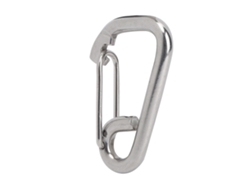 Carabina De Acero Inoxidable 304 Con Soporte De Resorte Para Bloqueo De Enlace Rápido De Seguridad Para Paracaidismo M10