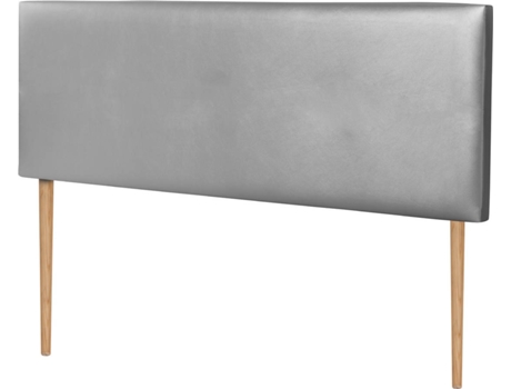 Cabecero DHOME Tapizado (Plateado - Polipiel - 105 x 5 x 105 cm)